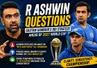 R Ashwin Questions India's ODI World Cup Roadmap, Calls for Greater Clarity