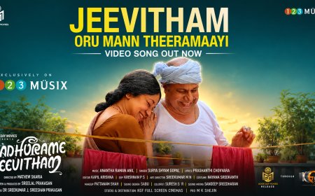 Melody Song 'Jeevitham Oru Mantheeramayi' from Madhuramee Jeevitham Released on 123Music