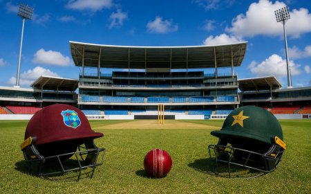 Brian Lara Stadium Set for Historic First Test as West Indies Take on Pakistan