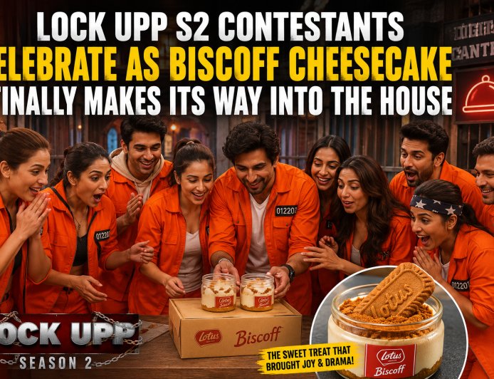 Lock Upp S2 Contestants Celebrate as Biscoff Cheesecake Finally Makes Its Way Into the House