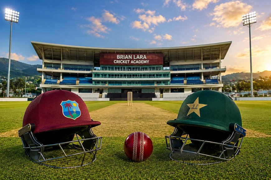 Brian Lara Stadium Set for Historic First Test as West Indies Take on Pakistan