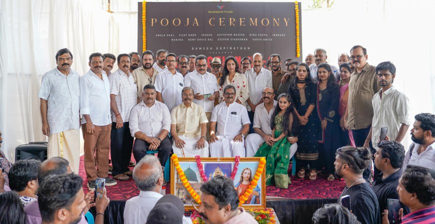 M. Padmakumar – Amala Paul Film Begins Shooting